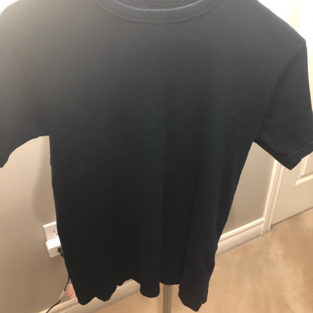 💜 Point Zero Slim fit men’s ribbed shirt in SZ L - Picture 4 of 7